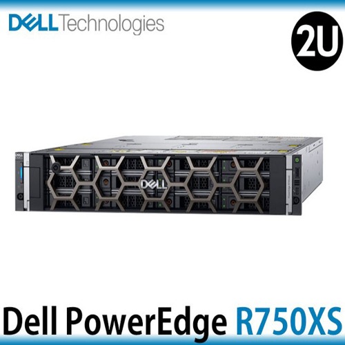 Dell PowerEdge 2U 서버 R750XS Xeon Silver 4309Y 2.8GHz 16G/600GB